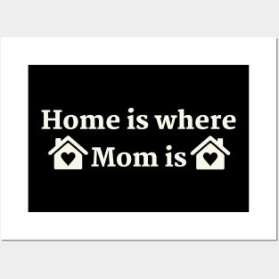 Mothers Day 2023 / Home is Where mom is Posters and Art